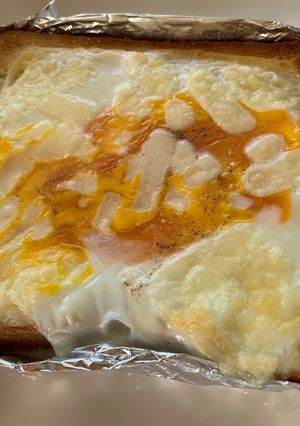 卵チーズトースト-レシピのメイン写真
