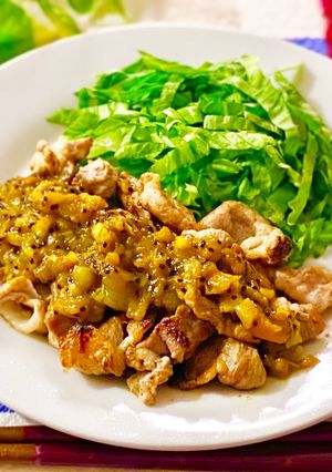 豚肉のソテー☆簡単カレーキウイソース-レシピのメイン写真