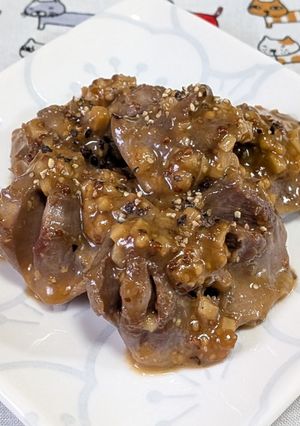 砂肝の粒マスタード和え-レシピのメイン写真