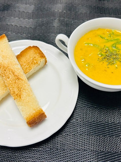 かぼちゃのポタージュ-レシピのメイン写真