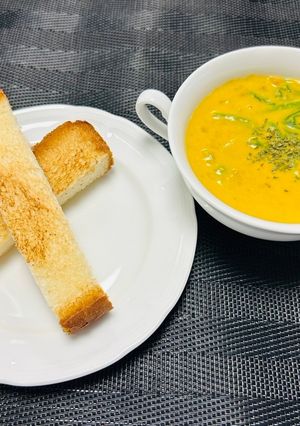 かぼちゃのポタージュ-レシピのメイン写真
