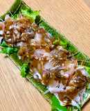 昆布ソースの真鯛のカルパッチョ