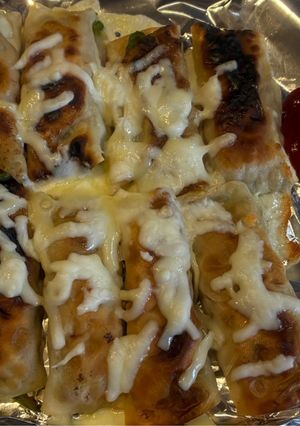 ピーマン棒餃子でピザ風アレンジ-レシピのメイン写真
