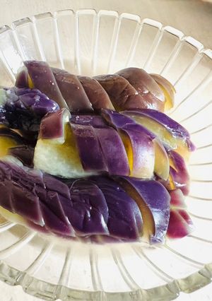 トロトロ〜揚げない煮ない茄子の煮浸し-レシピのメイン写真