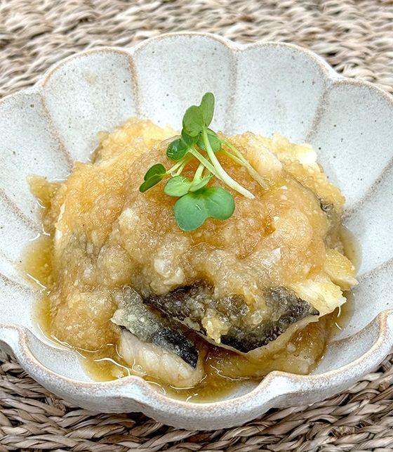 レンジで簡単☆タラのみぞれ煮 by ぶんぶんチョッパー 【クックパッド