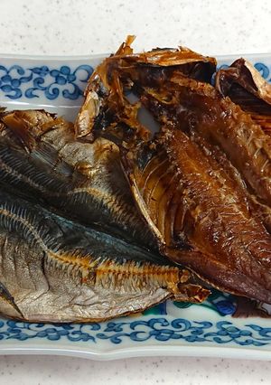 骨まで食べられる干物　圧力鍋で加圧調理-レシピのメイン写真