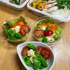 A picture of スナップえんどうクレイジー和えお弁当にも.