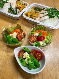 スナップえんどうクレイジー和えお弁当にも-レシピのメイン写真