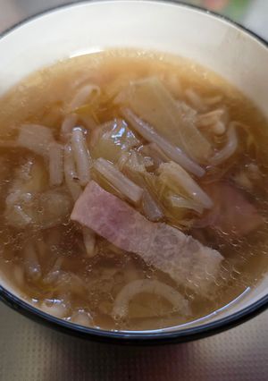 なめ茸ともやしのスープ-レシピのメイン写真