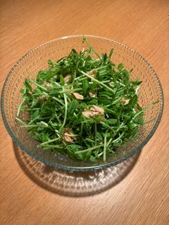 豆苗とツナの和えもの-レシピのメイン写真