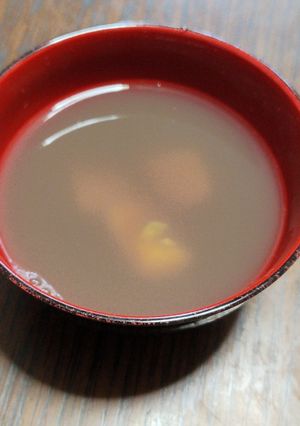 冷製小豆から作る薩摩おしるこ-レシピのメイン写真