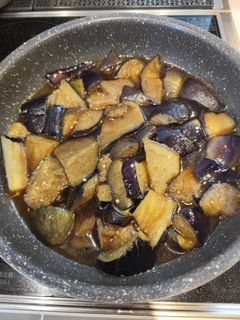 業スーの揚げなすでつくる!【なすの煮浸】-レシピのメイン写真