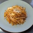 イタリアン風のケチャップ焼きそば