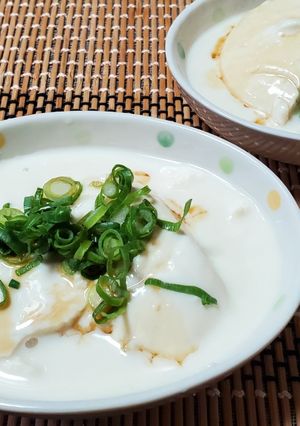 とろけるおぼろ豆腐のレンジ温奴-レシピのメイン写真