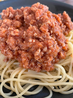 ミートソーススパゲッティ-レシピのメイン写真