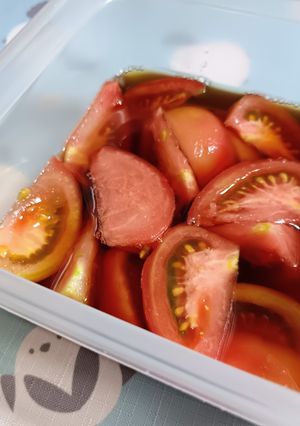 トマトのだしびたし-レシピのメイン写真