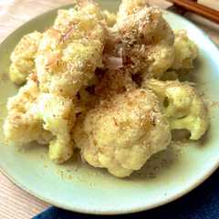 รูปของ 簡単副菜　カリフラワーの胡麻酢