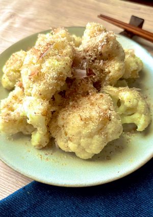 簡単副菜　カリフラワーの胡麻酢-レシピのメイン写真