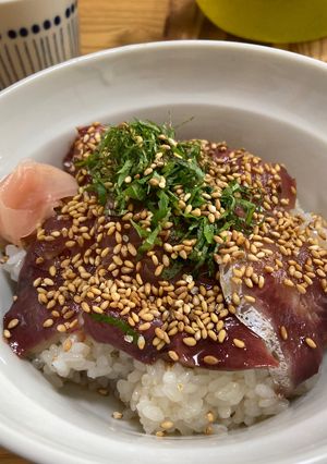 ブリの漬け丼-レシピのメイン写真