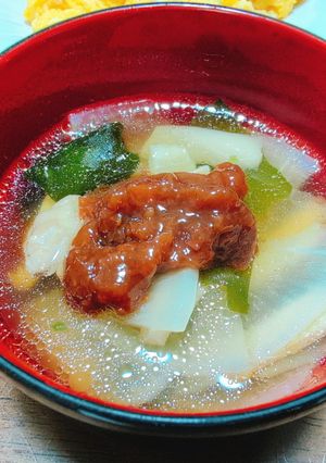 梅流し風☆市販のうどんスープ-レシピのメイン写真