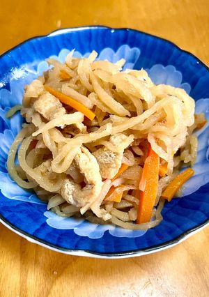 切り干し大根煮物♪-レシピのメイン写真