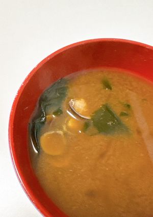 グルテンフリー◎そら豆味噌のお味噌汁-レシピのメイン写真