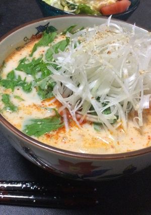 坦々スープ-レシピのメイン写真