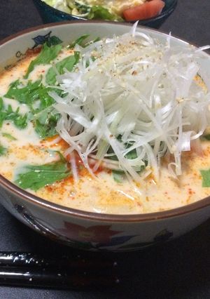 坦々スープ-レシピのメイン写真