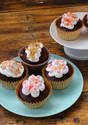 バレンタインに簡単！デコチョコマフィン-レシピのメイン写真