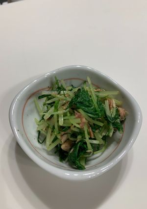 水菜とツナの醤油和え★-レシピのメイン写真