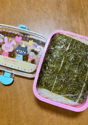 弁当箱でおにぎらず-レシピのメイン写真