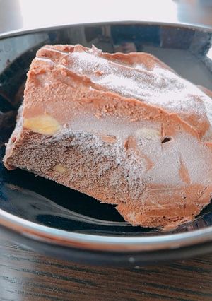 混ぜるだけ！砂糖不使用アーモンドチョコアイス-レシピのメイン写真