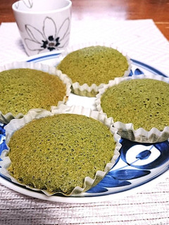 抹茶味の米粉マドレーヌ-レシピのメイン写真