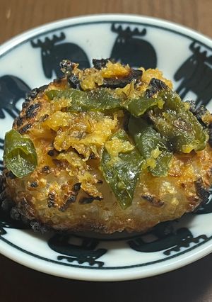 青唐辛子味噌焼きおにぎり-レシピのメイン写真