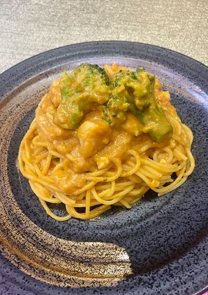 炊飯器で楽ちんアメリケーヌソースでパスタ-レシピのメイン写真