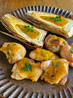 鶏もも肉の木の芽味噌焼き-レシピのメイン写真