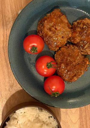 あっさり簡単ハンバーグ-レシピのメイン写真
