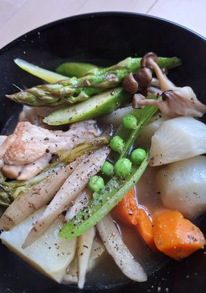鶏手羽元と春野菜のポトフ-レシピのメイン写真
