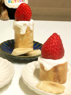 犬用 キャンドルケーキ-レシピのメイン写真