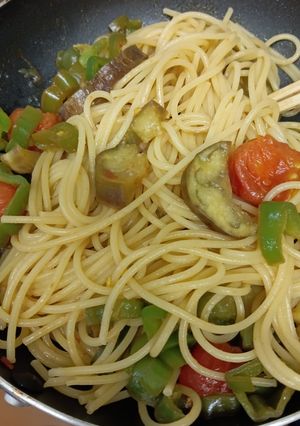夏野菜のスパゲッティ-レシピのメイン写真