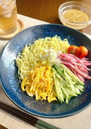 わが家流！夏のご馳走！パパッと冷やし中華-レシピのメイン写真