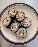 サラダ軍艦風巻き寿司🍣ひとりご飯に