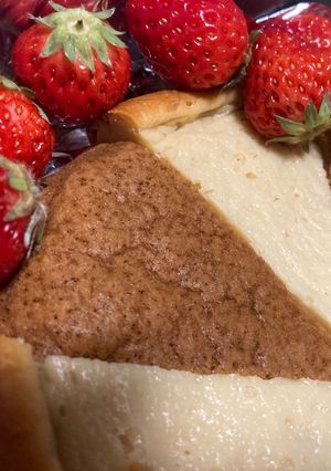 炊飯器　HM苺ヨーグルトのチーズケーキ風-レシピのメイン写真