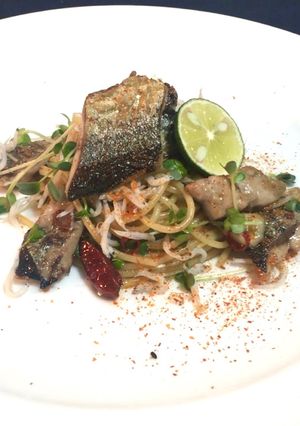 秋刀魚としらすの和風ペペロンチーノ-レシピのメイン写真