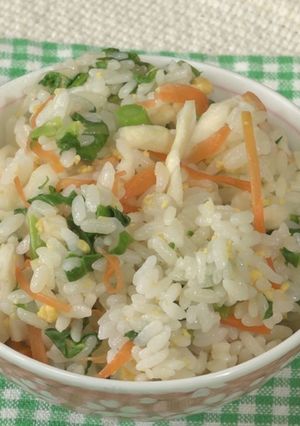 とうな（上越野菜）の混ぜご飯-レシピのメイン写真