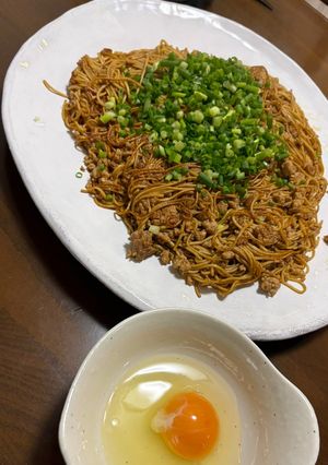 【すき焼き風】マルタイ麺焼きそば-レシピのメイン写真