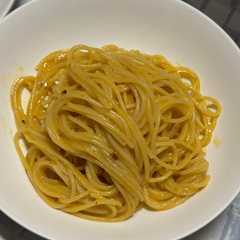 รูปของ トリュフソースと卵黄のパスタ(身内専用)