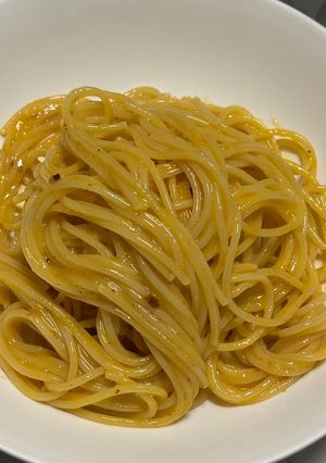 トリュフソースと卵黄のパスタ(身内専用)-レシピのメイン写真