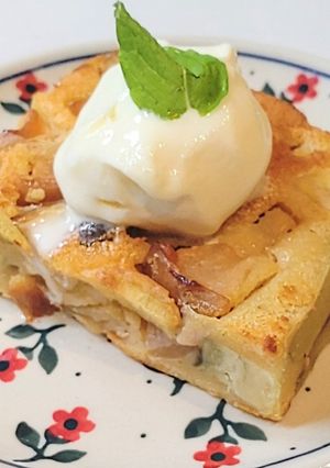 ラム酒香る さつまいもとりんごのケーキ-レシピのメイン写真