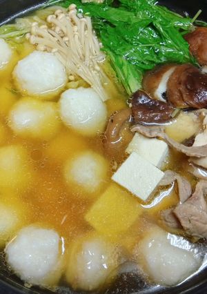 だまこアレンジ鍋-レシピのメイン写真